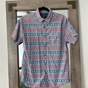 Slim fit Stars and Stripes button down